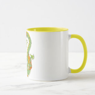 Tasse dragon, impérial, un dieu, déesse, seigneur,