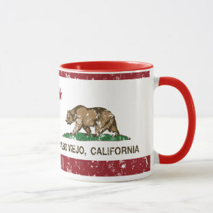 Tasse Drapeau Aliso Viejo d'état de la Californie