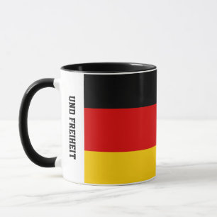 Tasse Drapeau Allemagne Unité Justice Liberté