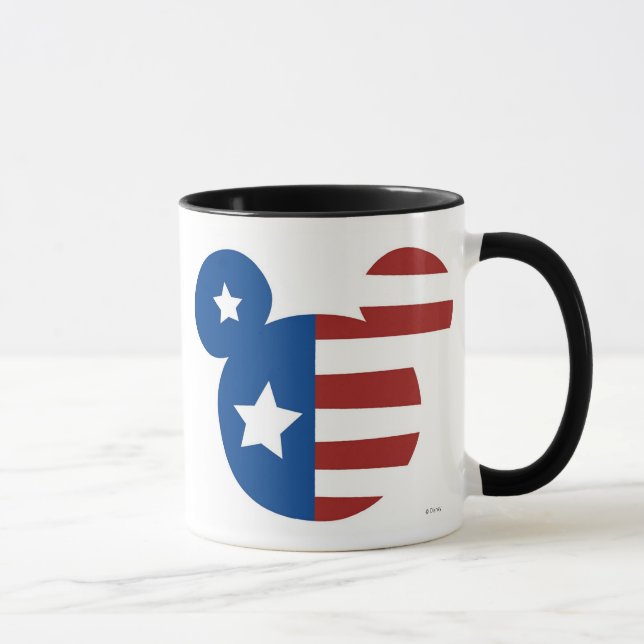Tasse Drapeau américain Mickey Patriotique (Droite)
