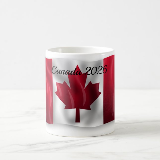 Tasse Drapeau Canada (Centre)