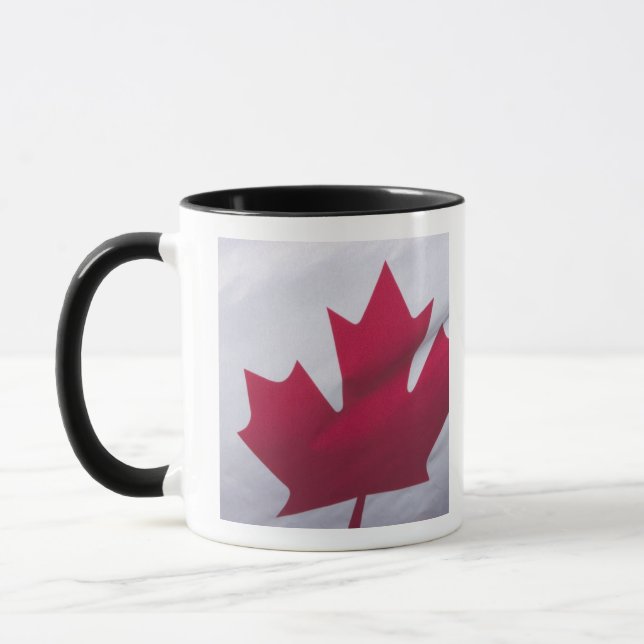 Tasse Drapeau canadien. (Gauche)