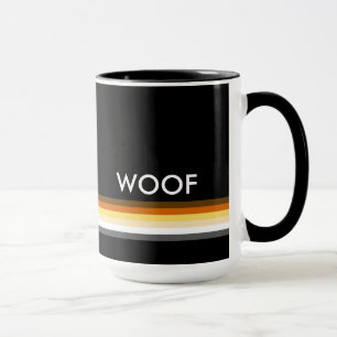 Tasse Drapeau de fierté Gay Bear woof