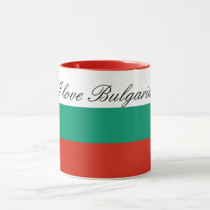 Tasse Drapeau de la Bulgarie ou du Bulgare