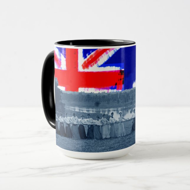 Tasse Drapeau de l'Australie des années 1890 (Devant gauche)