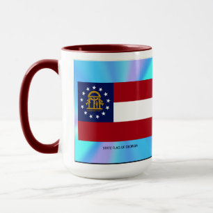 Tasse Drapeau de l'État de Géorgie
