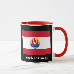 Tasse Drapeau de Polynésie française