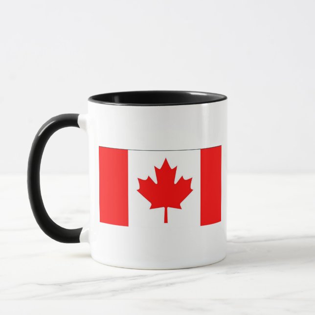 Tasse Drapeau du Canada (Gauche)