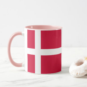 Tasse Drapeau du Danemark ou drap danois