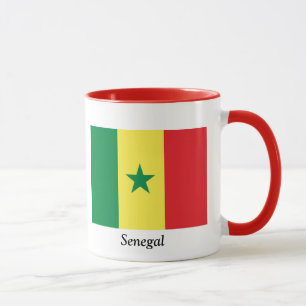 Tasse Drapeau du Sénégal