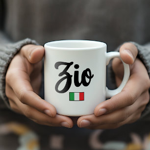 Tasse Drapeau Italien Zio - Oncle