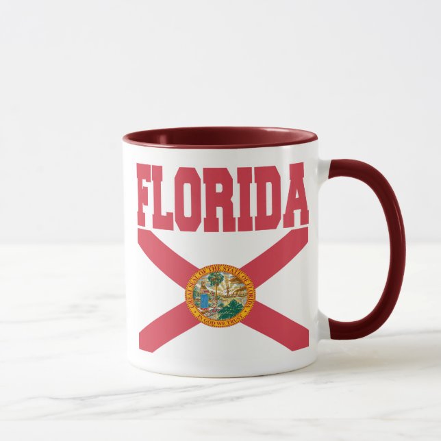 Tasse Drapeaux de Floride (Droite)