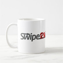Tasse droite de titre de film de grand coup