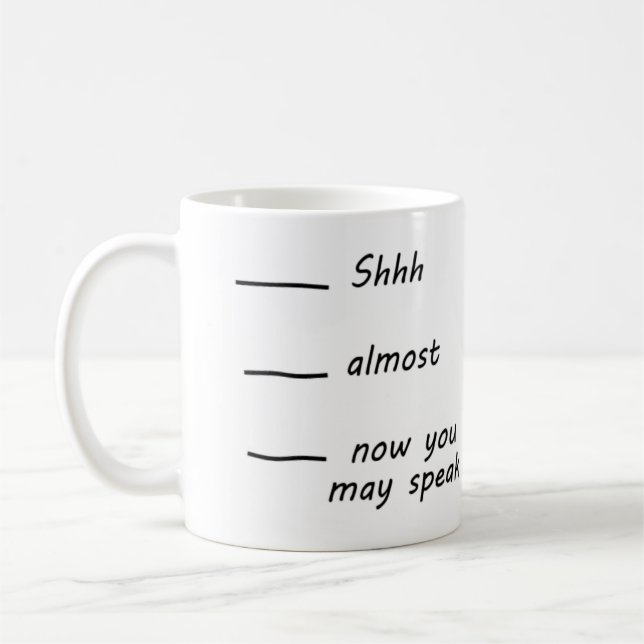 Tasse drôle (Gauche)