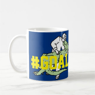 Tasse drôle d'amusement de #Goals de Rex de