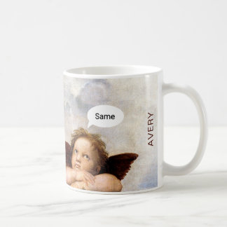 Tasse drôle d'Anges de la Renaissance – Personnali