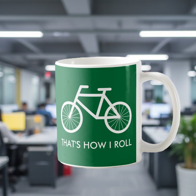 Tasse drôle de bicyclette pour des enthousiastes (bicycle mug)
