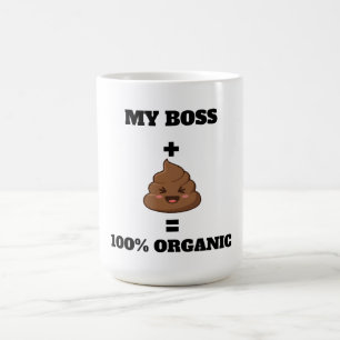 Tasse drôle de caca avec nom personnalisé - Cadeau