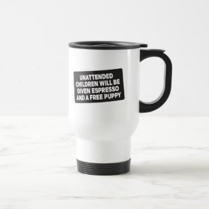 Tasse drôle de café express