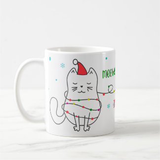 Tasse drôle de chat