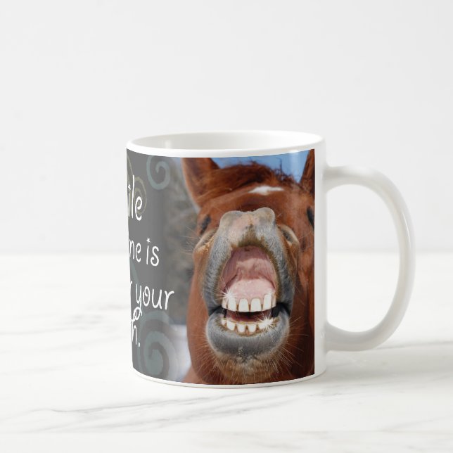 Tasse drôle de cheval (Droite)