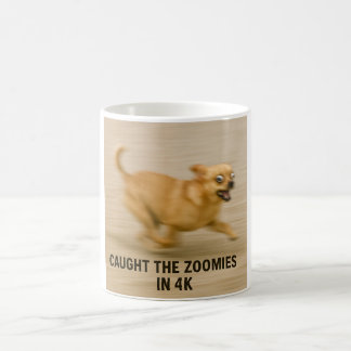 tasse drôle de chien courant