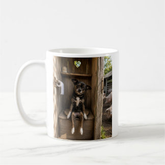 Tasse drôle de chien de ferme Chihuahua