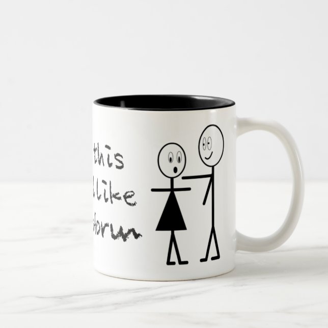 Tasse drôle de chloroforme (Droit)