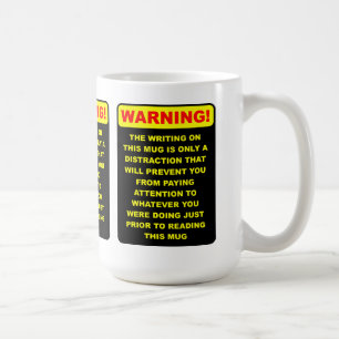 Tasse drôle de distraction
