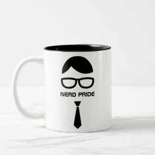 Tasse drôle de fierté nerd
