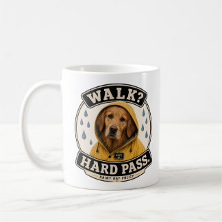 Tasse drôle de Golden Retriever | Promenade? Niet