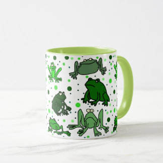 Tasse drôle de grenouille