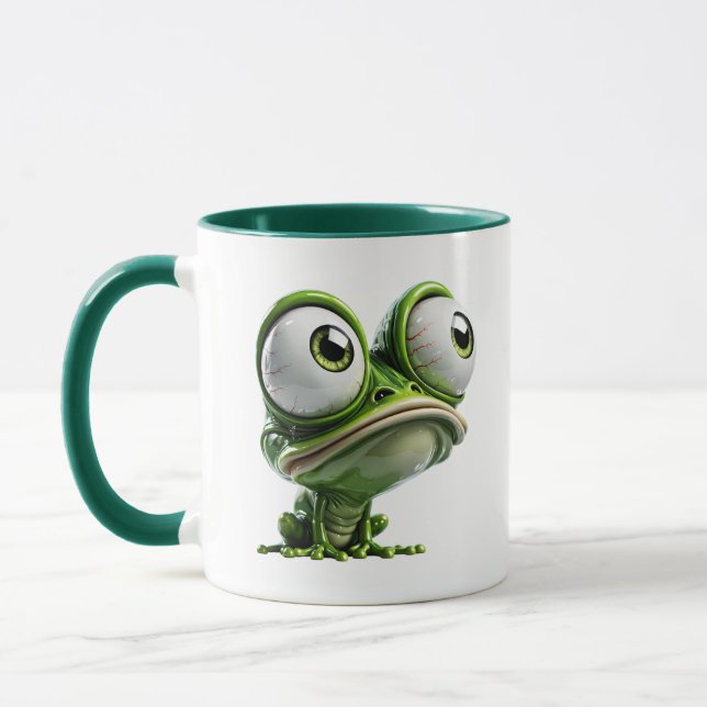 Tasse drôle de grenouille (Gauche)