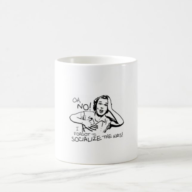 Tasse drôle de Homeschool (Centre)