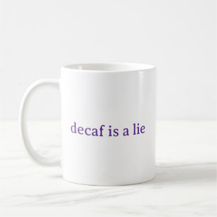 Tasse drôle de l'amant de café disant Décap est un