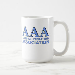 Tasse drôle de l'Association Anti-Allitération
