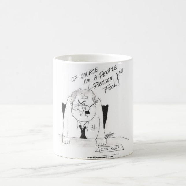 Tasse drôle de lieu de travail (Centre)