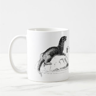Tasse drôle de loutre
