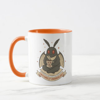 Tasse drôle de Mothman – Cryptide de soutien émoti