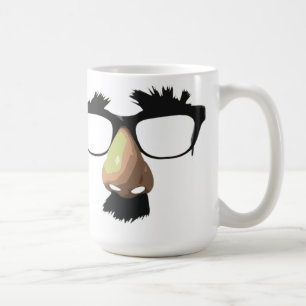 Tasse drôle de moustache