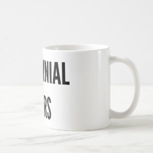 Tasse drôle de Noël de larmes millénaires
