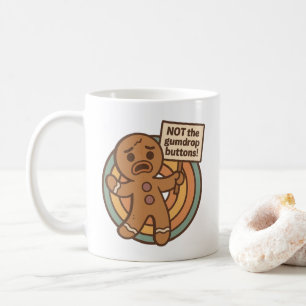 Tasse drôle de pain d'épice – Création de vacances