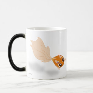 Tasse drôle de personnages de dessin animé d'ani