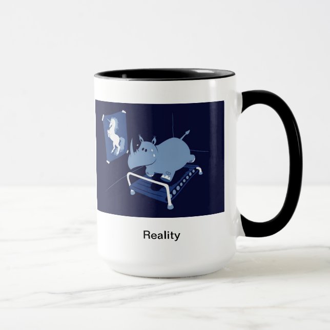 Tasse drôle de réalité (Droite)