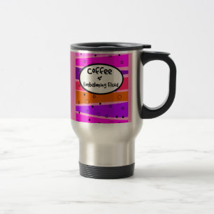 Tasse drôle de voyage d'entrepreneur de pompes