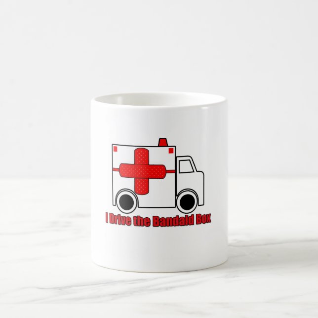 Tasse drôle d'EMT/Paramedic (Centre)