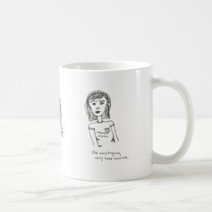 Tasse drôle d'énonciations