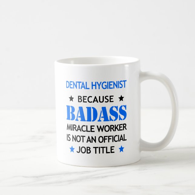 Tasse drôle d'hygiéniste dentaire - guérisseur de (Droite)