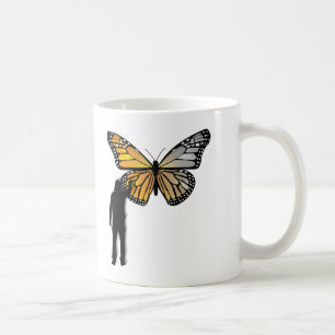 Tasse Drôle Graffiti Papillon