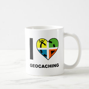 Tasse Drôle Je Cœur Géocaching